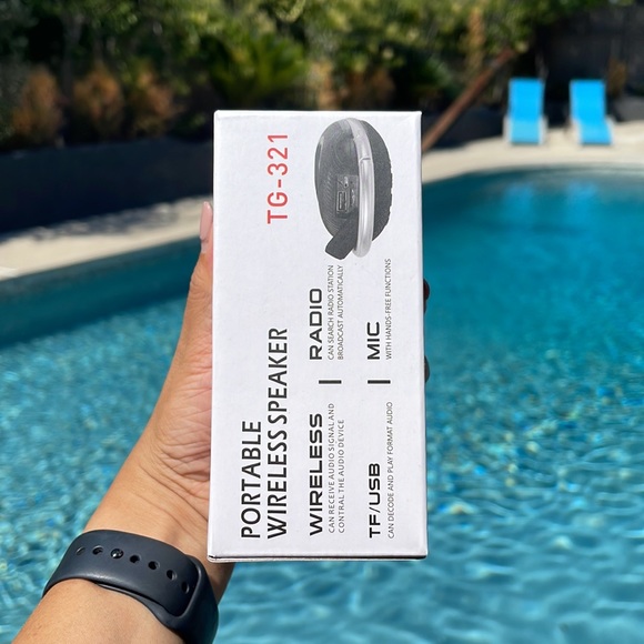 NIB TG-321 Portable Wireless Bluetooth Speaker - Picture 6 of 7